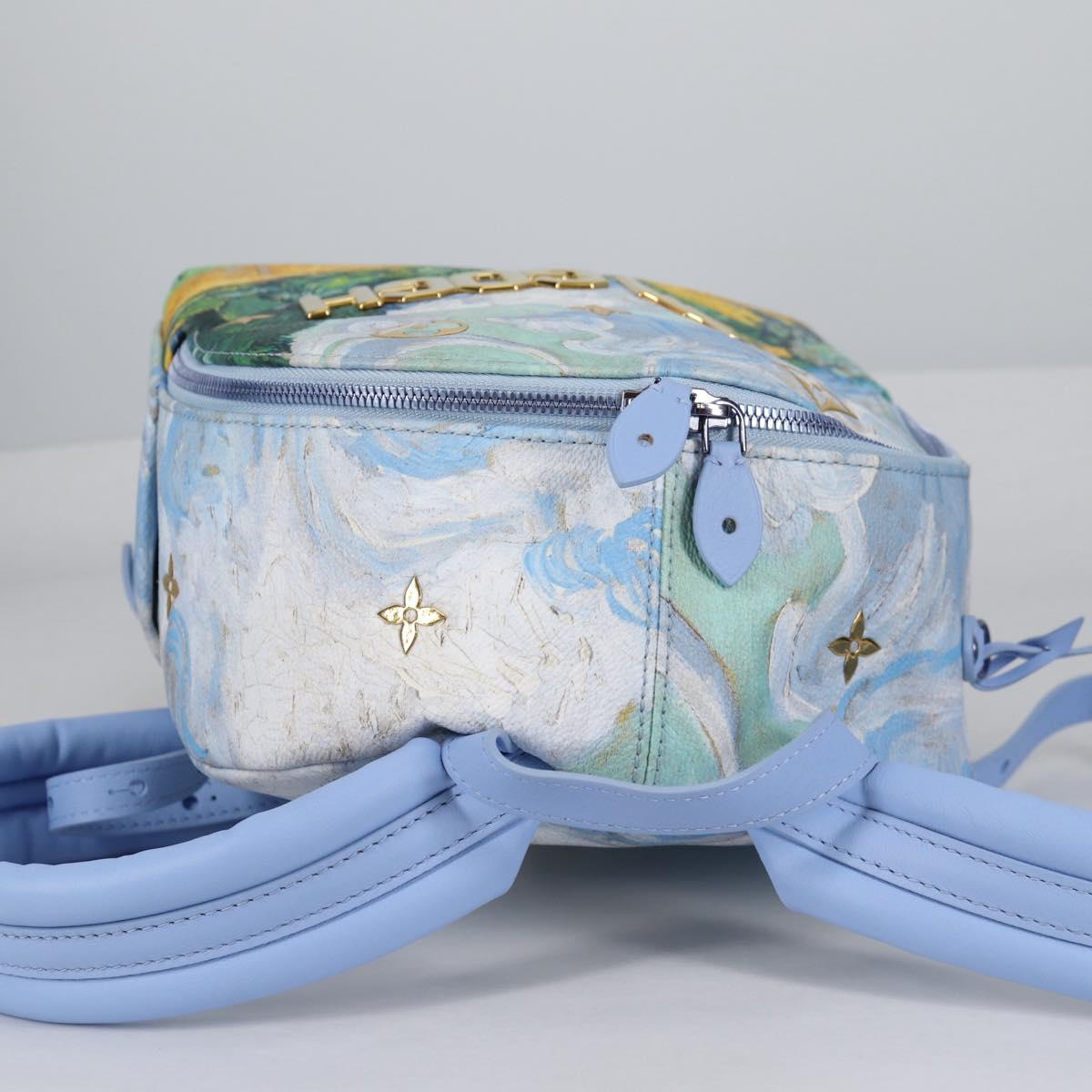 LOUIS VUITTON Masters Collection Van Gogh Palm Springs Blue M43374 Auth 138037SA