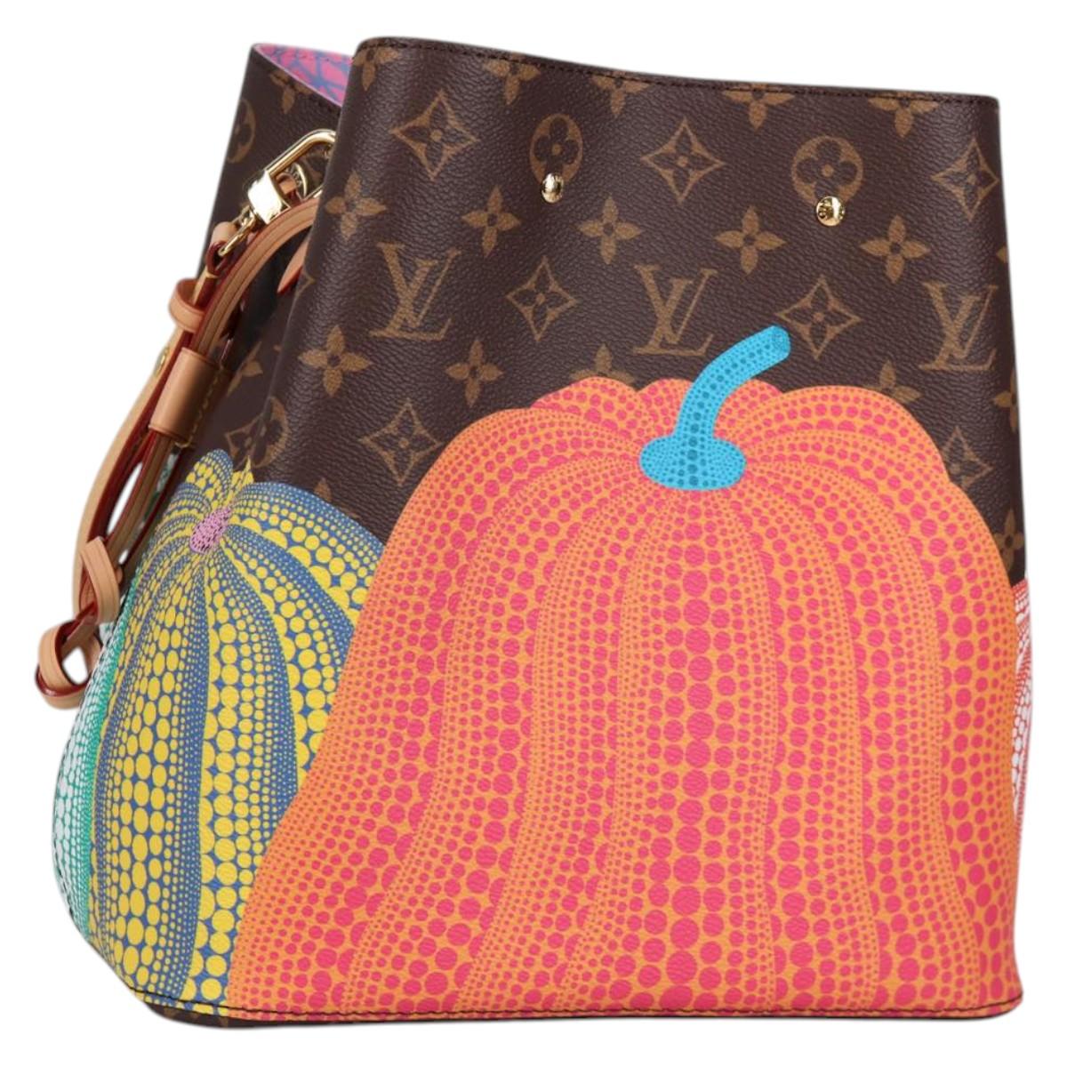 LOUIS VUITTON Monogram Pumpkin Neo Noe MM Shoulder Bag M46473 LV Auth 138038SA