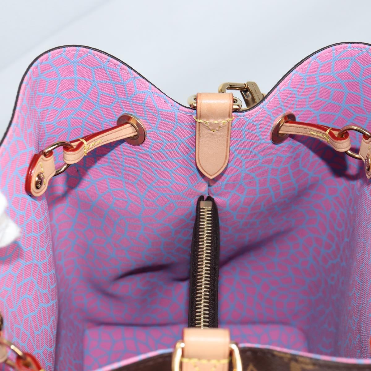 LOUIS VUITTON Monogram Pumpkin Neo Noe MM Shoulder Bag M46473 LV Auth 138038SA