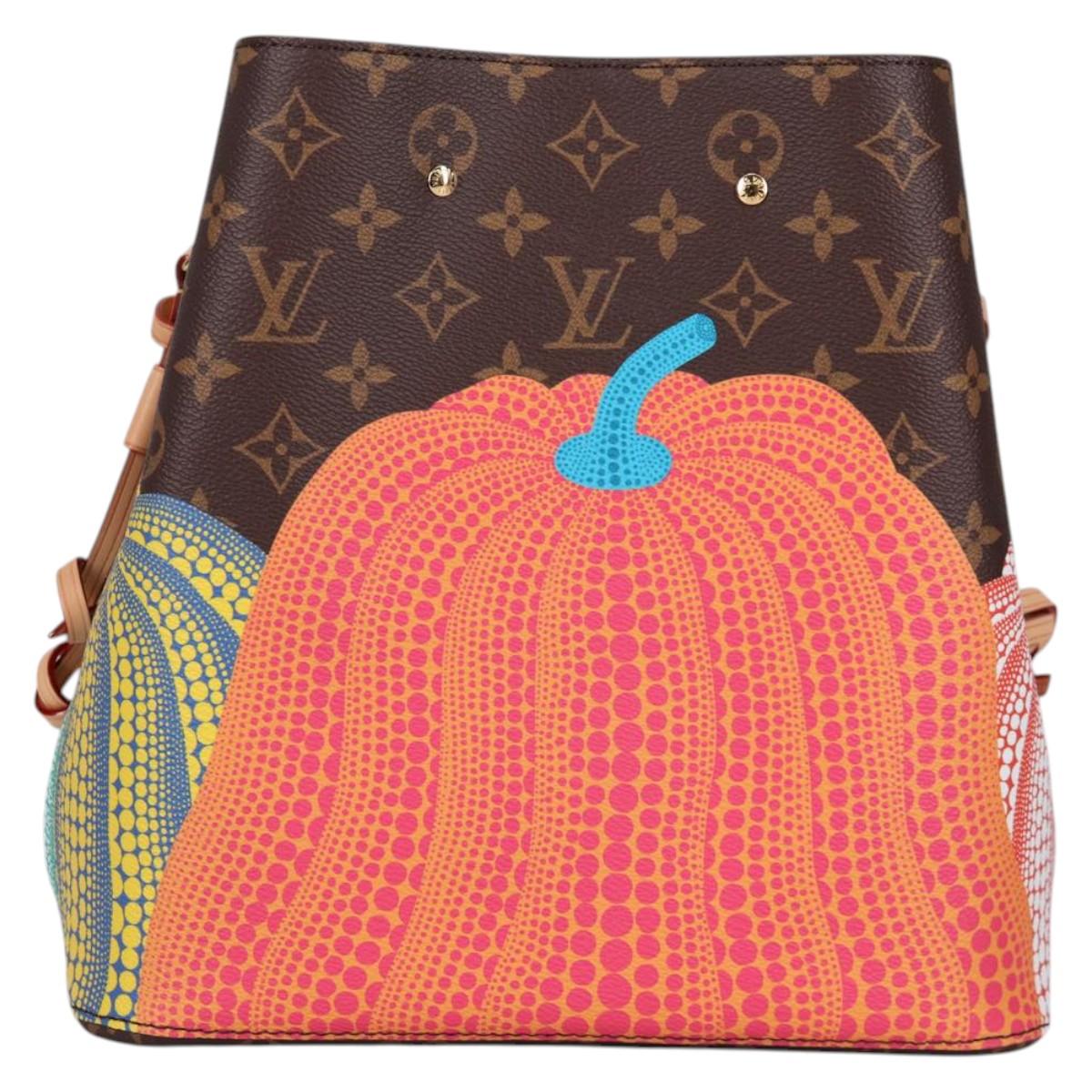 LOUIS VUITTON Monogram Pumpkin Neo Noe MM Shoulder Bag M46473 LV Auth 138038SA