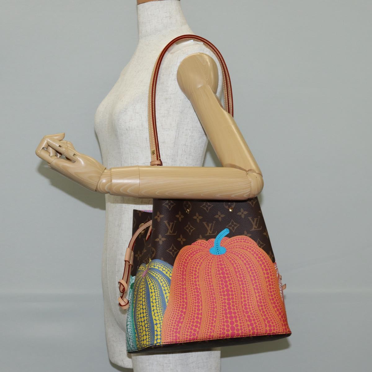 LOUIS VUITTON Monogram Pumpkin Neo Noe MM Shoulder Bag M46473 LV Auth 138038SA