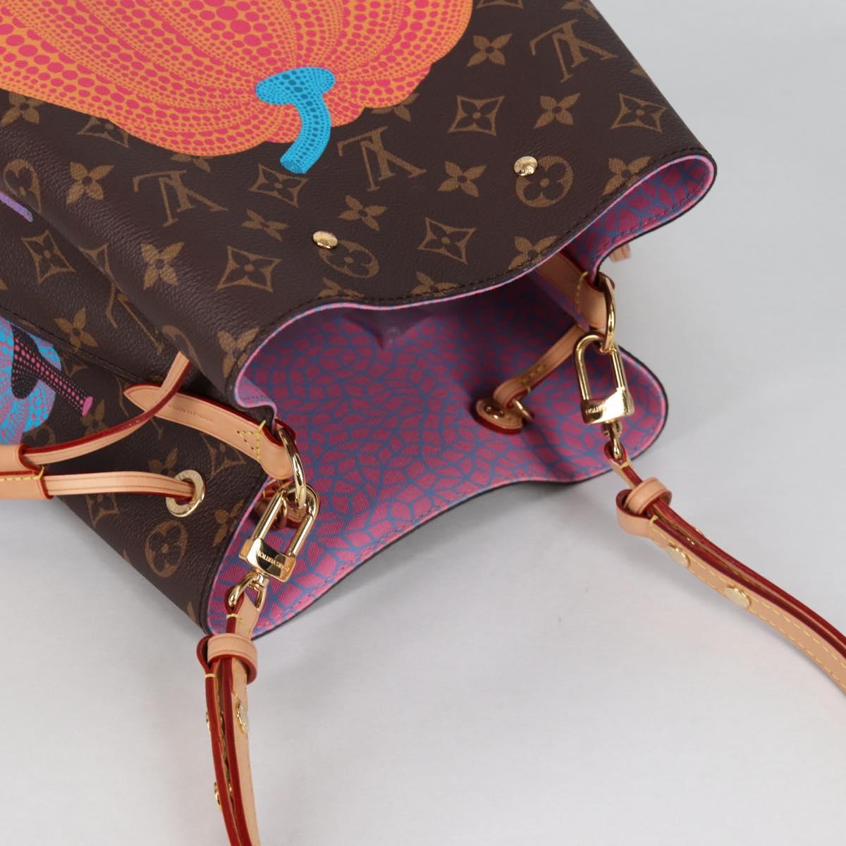 LOUIS VUITTON Monogram Pumpkin Neo Noe MM Shoulder Bag M46473 LV Auth 138038SA