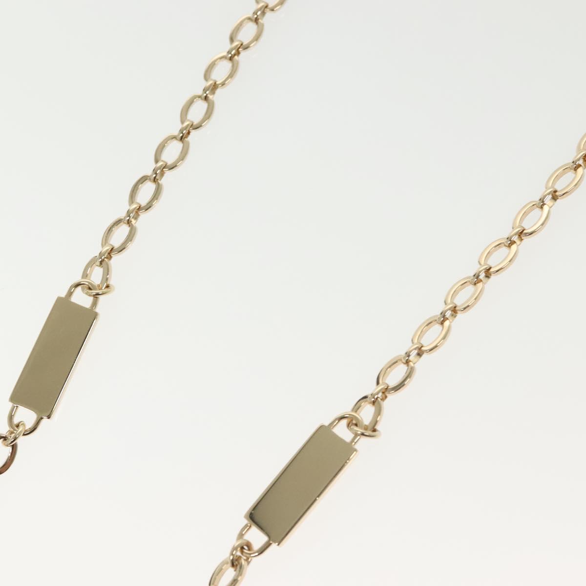 VERSACE Necklace metal Gold Auth 138043