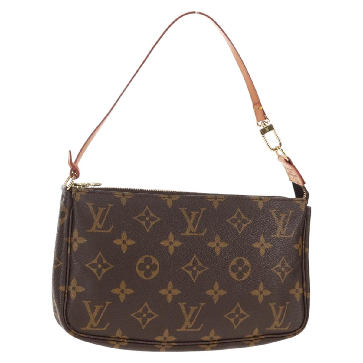 LOUIS VUITTON Monogram Pochette Accessoires Pouch M51980 LV Auth 138067V