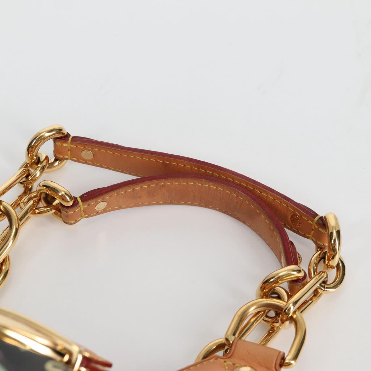 LOUIS VUITTON Monogram Multicolor Ursula Tote Bag Black M40124 LV Auth 138074V