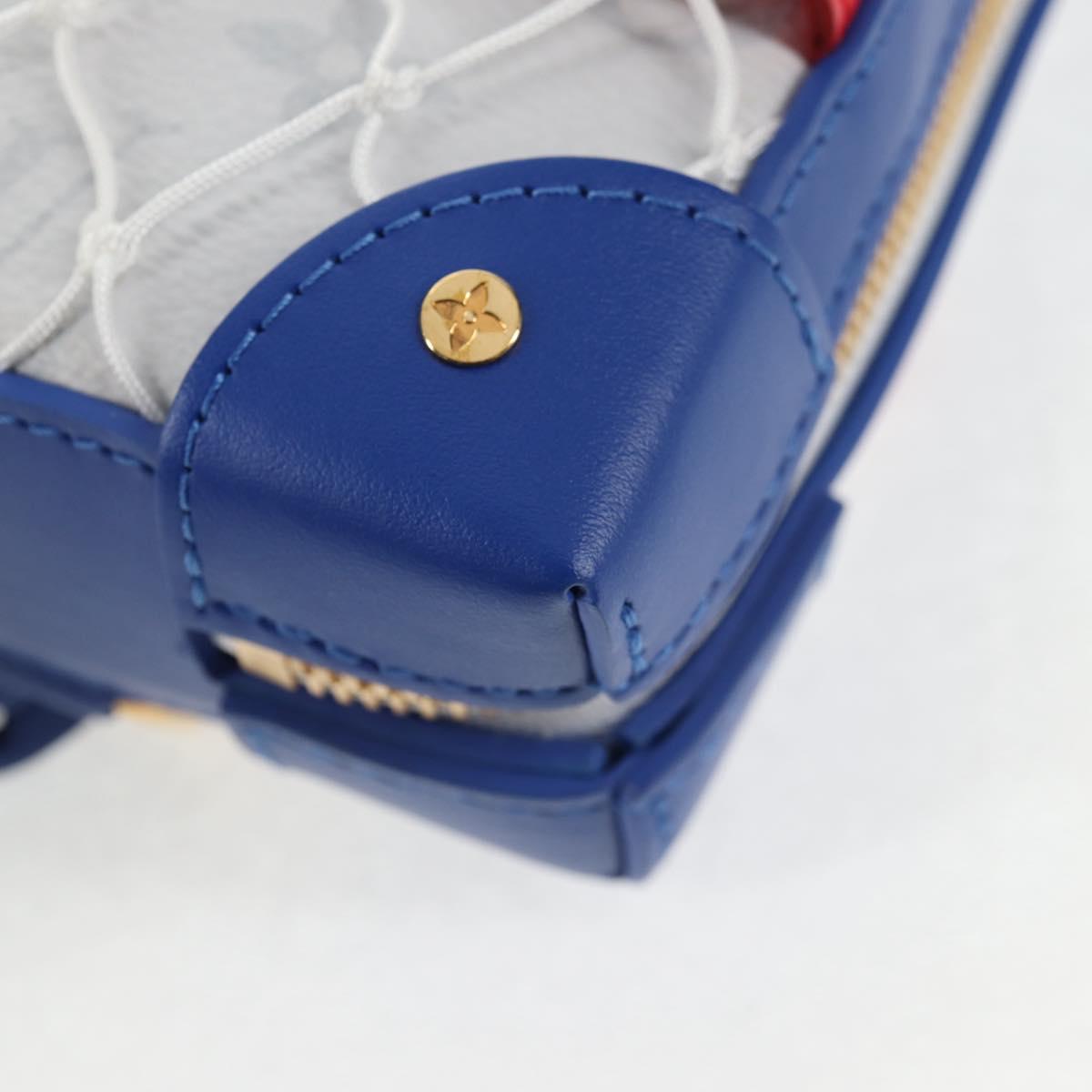 LOUIS VUITTON White LV X NBA Soft Trunk Phone Box Bag M80101 LV Auth 138078SAM