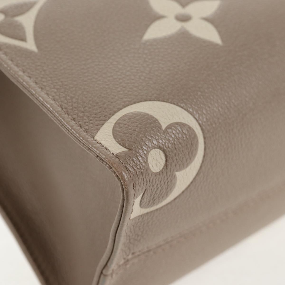 LOUIS VUITTON Monogram Empreinte On The Go PM Bag 2way Claim M45779 Auth 138080SAM