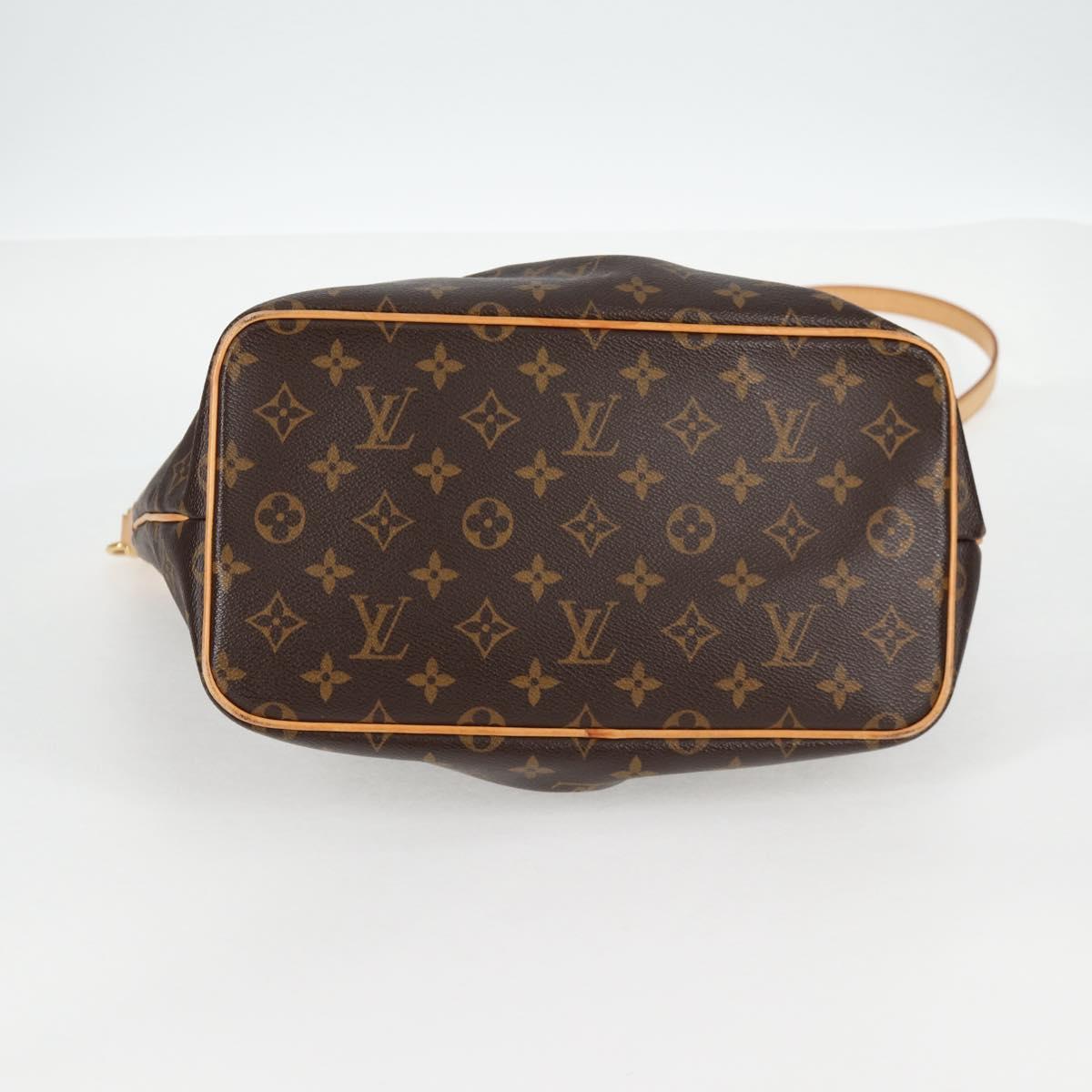 LOUIS VUITTON Monogram Palermo PM Tote Bag M40145 LV Auth 138103V