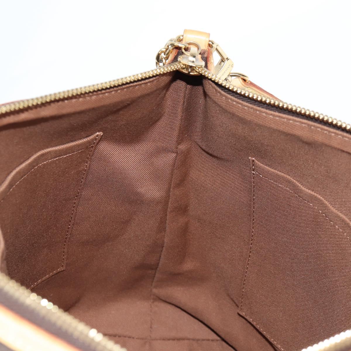 LOUIS VUITTON Monogram Palermo PM Tote Bag M40145 LV Auth 138103V