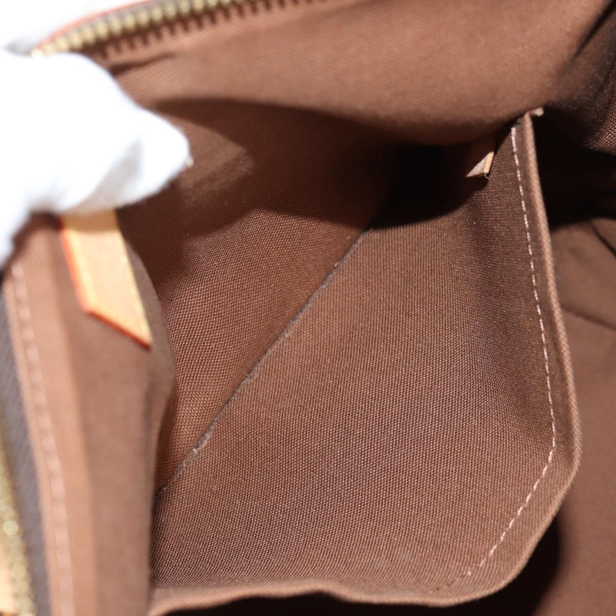 LOUIS VUITTON Monogram Palermo PM Tote Bag M40145 LV Auth 138103A