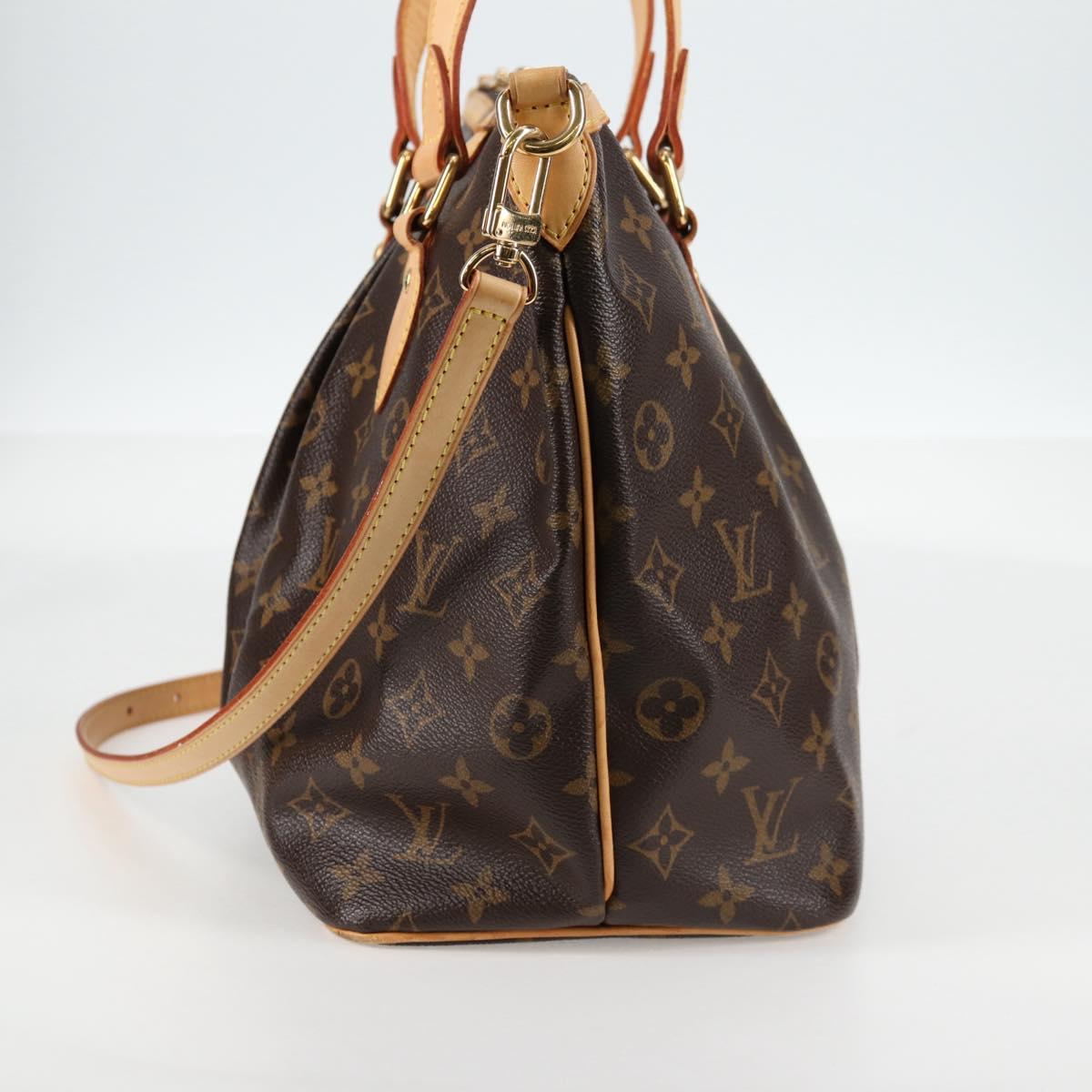 LOUIS VUITTON Monogram Palermo PM Tote Bag M40145 LV Auth 138103A