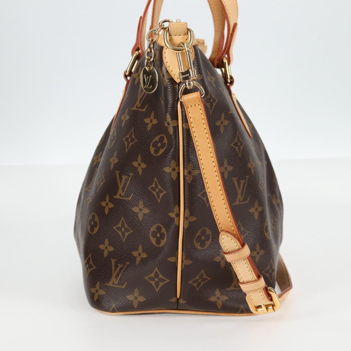 LOUIS VUITTON Monogram Palermo PM Tote Bag M40145 LV Auth 138103V