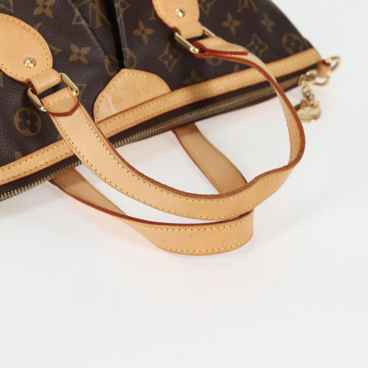 LOUIS VUITTON Monogram Palermo PM Tote Bag M40145 LV Auth 138103A