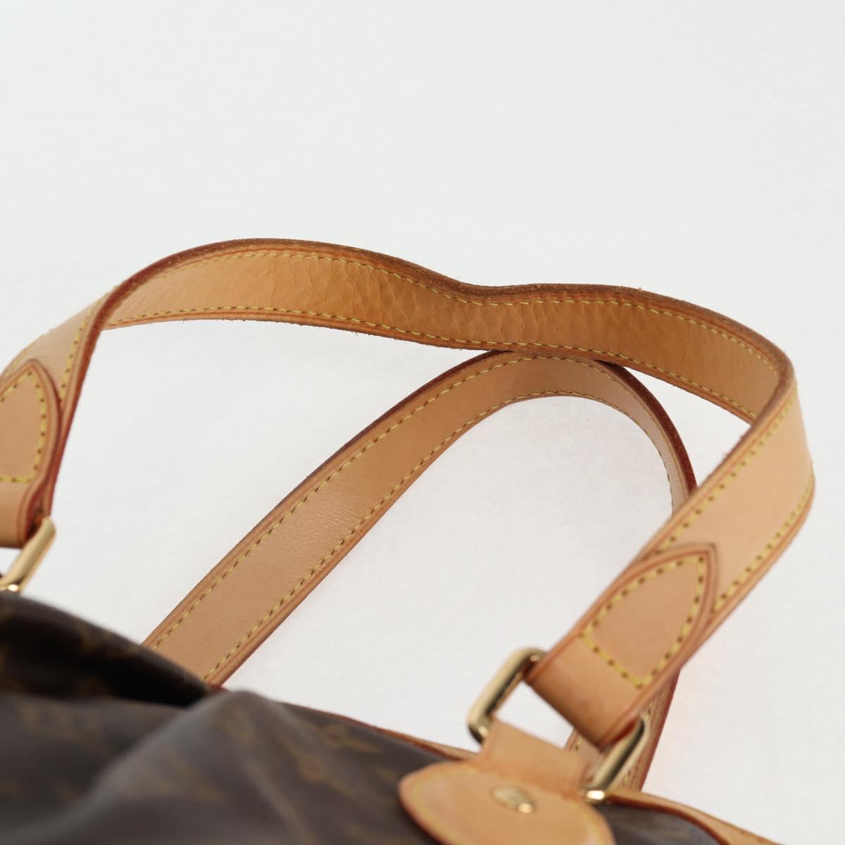 LOUIS VUITTON Monogram Palermo PM Tote Bag M40145 LV Auth 138103V