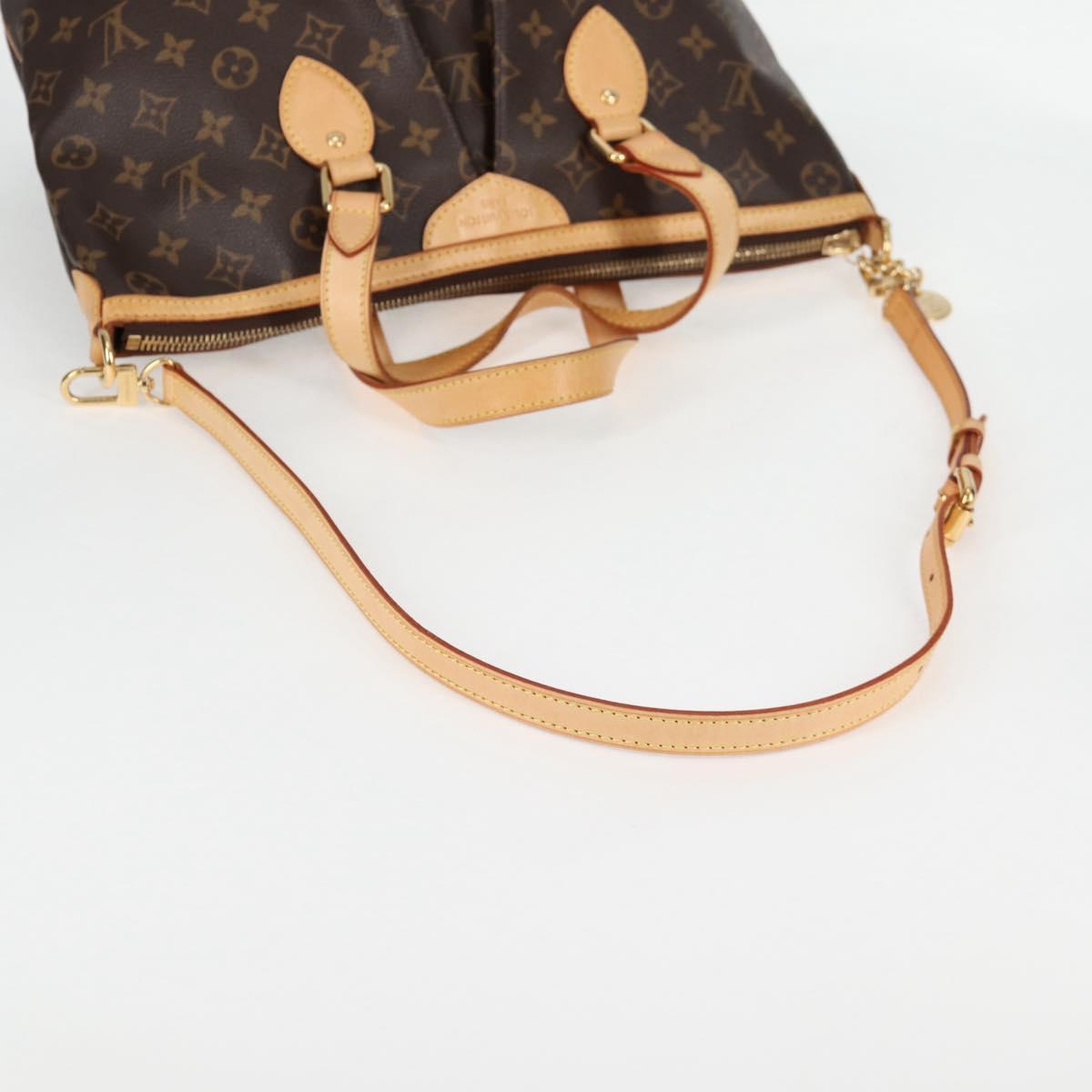 LOUIS VUITTON Monogram Palermo PM Tote Bag M40145 LV Auth 138103A