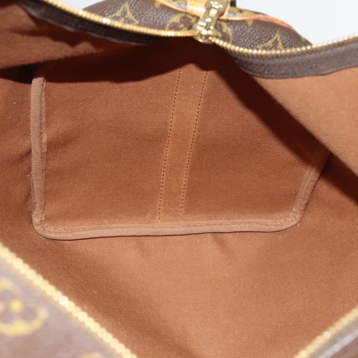 LOUIS VUITTON Monogram Keepall Bandouliere 50 Boston Bag M41416 LV Auth 138297