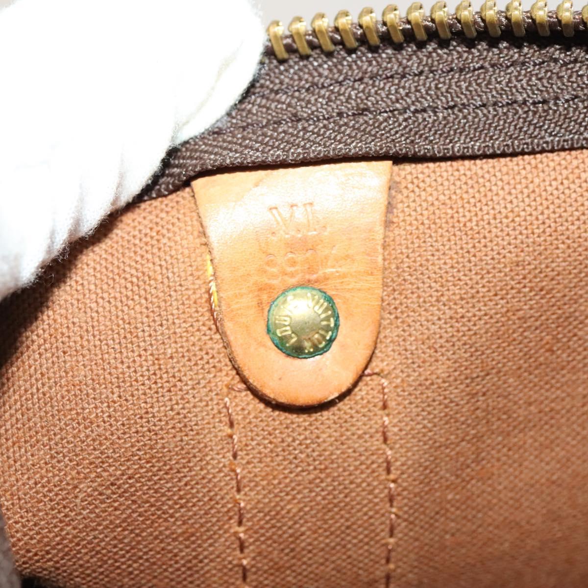 LOUIS VUITTON Monogram Keepall Bandouliere 50 Boston Bag M41416 LV Auth 138297