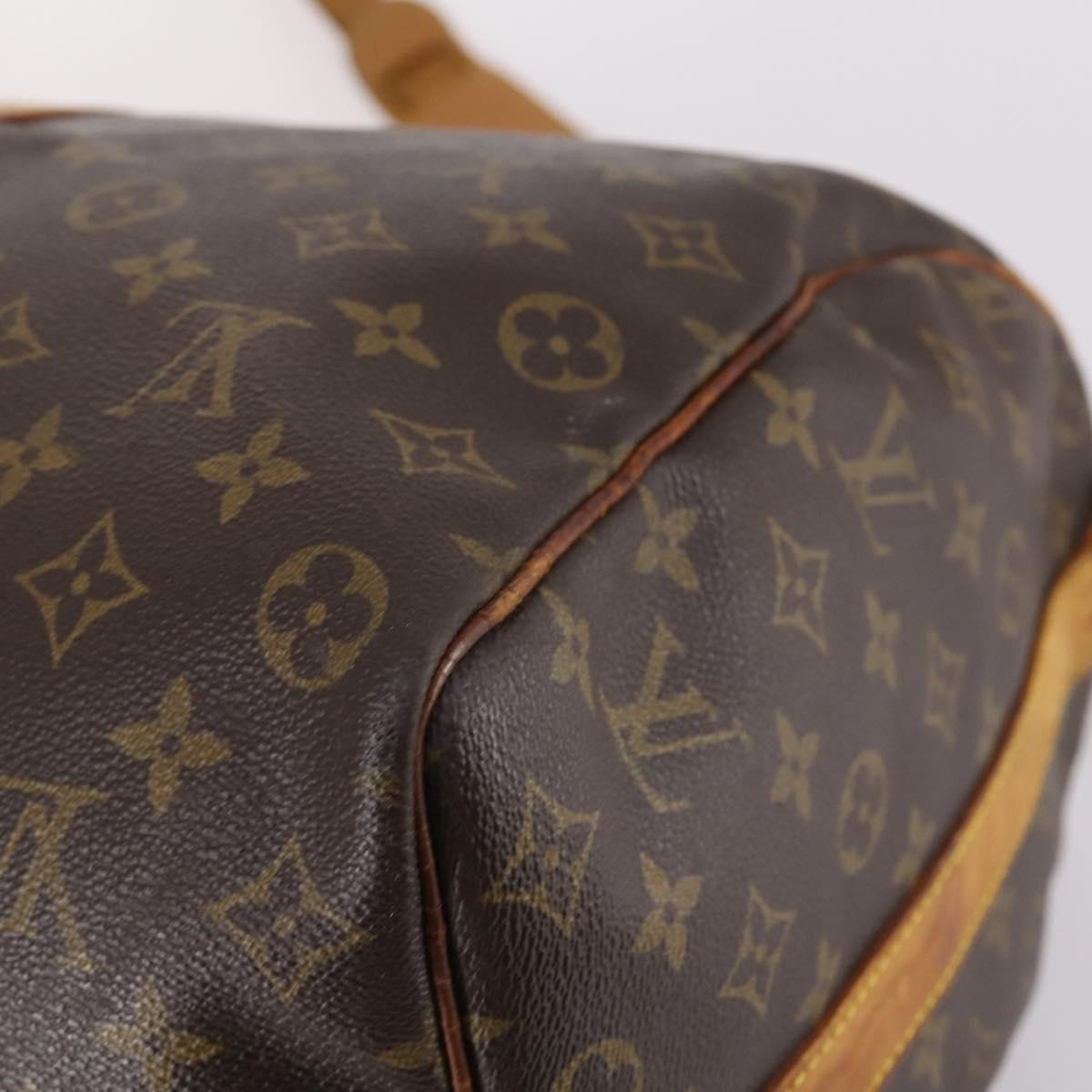 LOUIS VUITTON Monogram Keepall Bandouliere 50 Hand Bag M41416 LV Auth 138308
