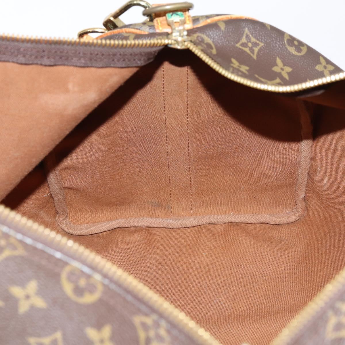LOUIS VUITTON Monogram Keepall Bandouliere 50 Hand Bag M41416 LV Auth 138308