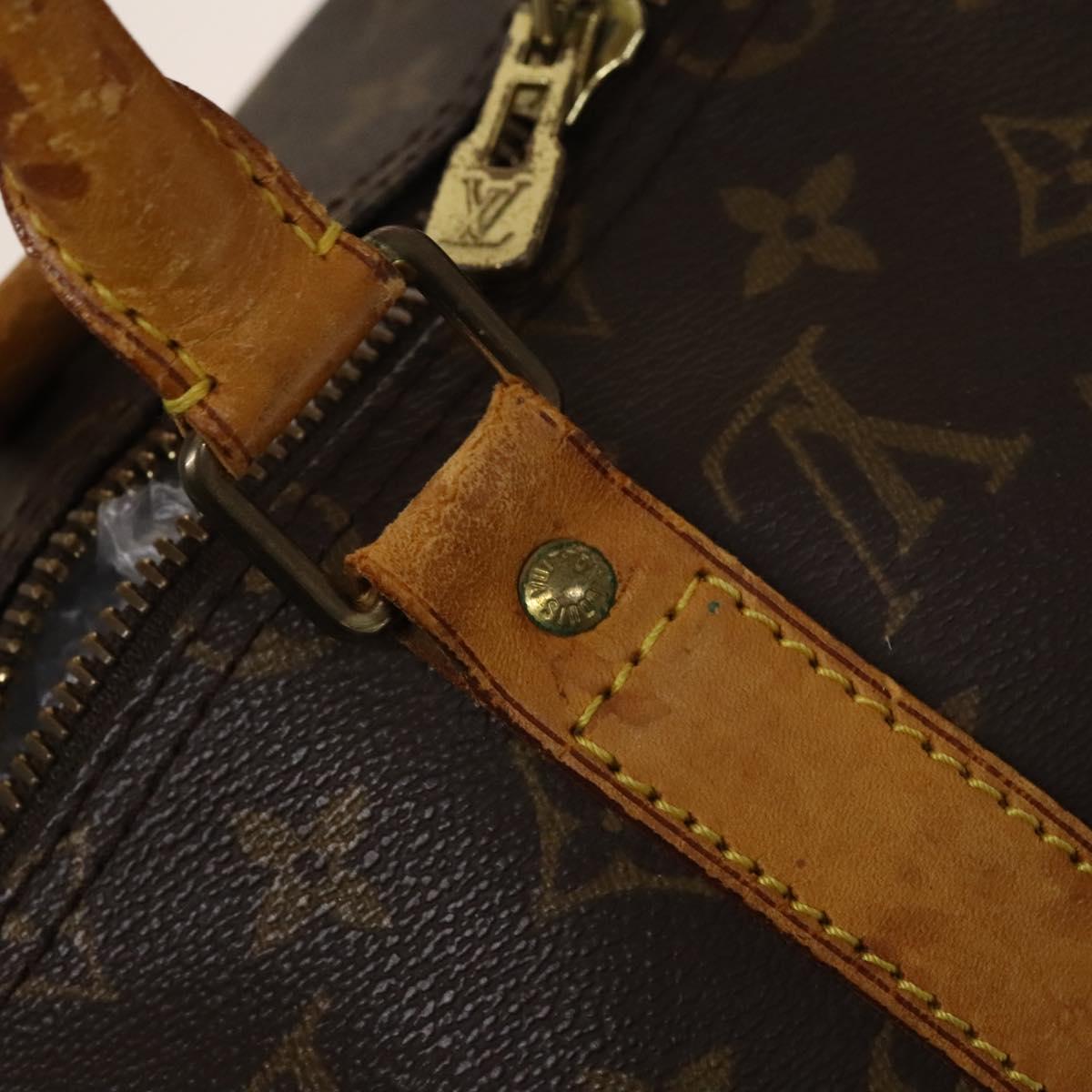 LOUIS VUITTON Monogram Keepall 50 Boston Bag M41426 LV Auth 138362