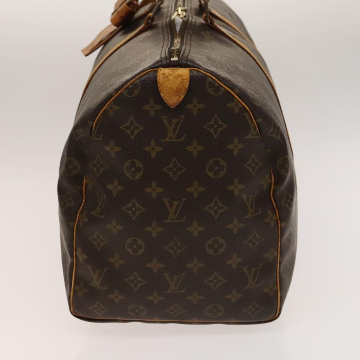 LOUIS VUITTON Monogram Keepall 50 Boston Bag M41426 LV Auth 138362