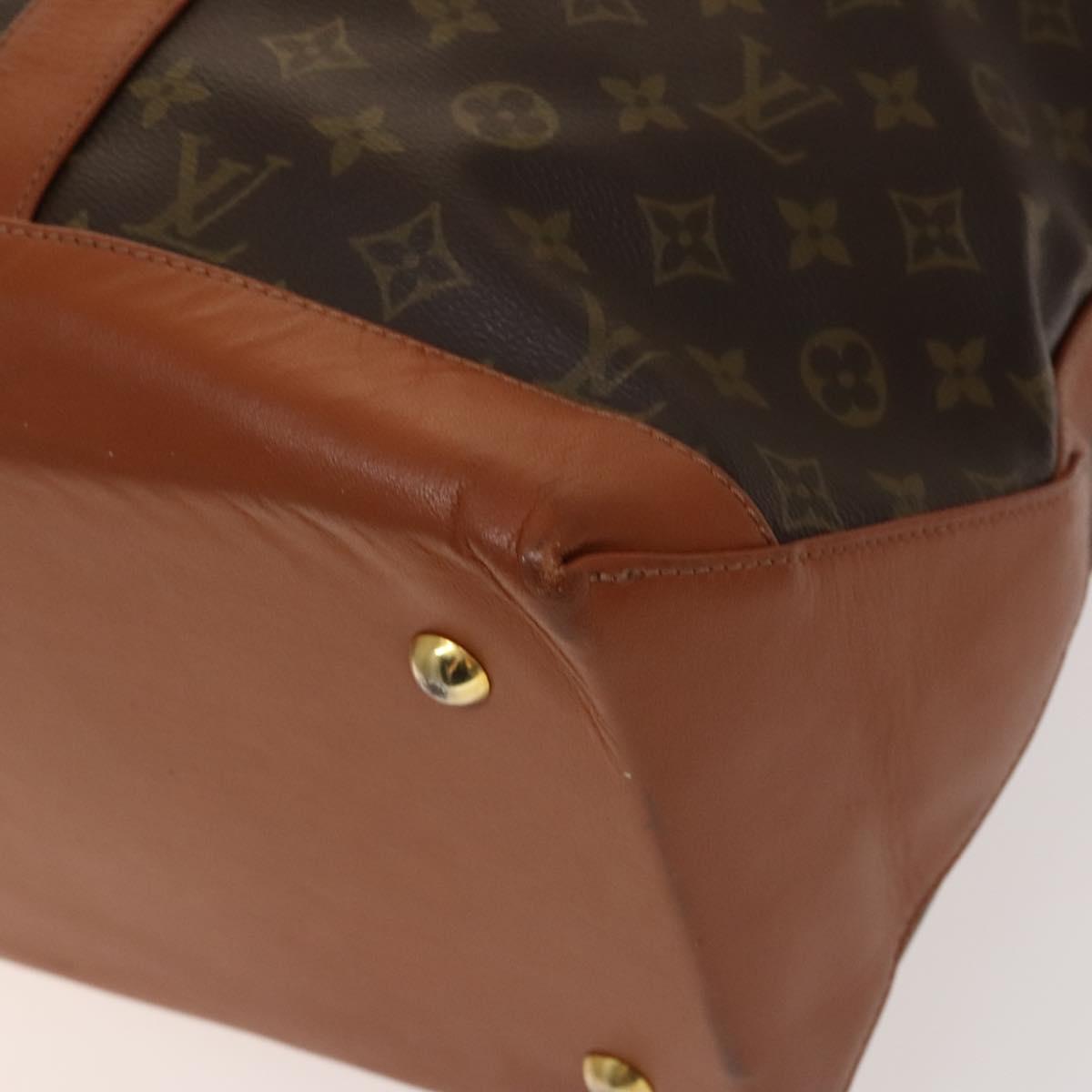 LOUIS VUITTON Monogram Sac Weekend GM Tote Bag M42420 LV Auth 138374