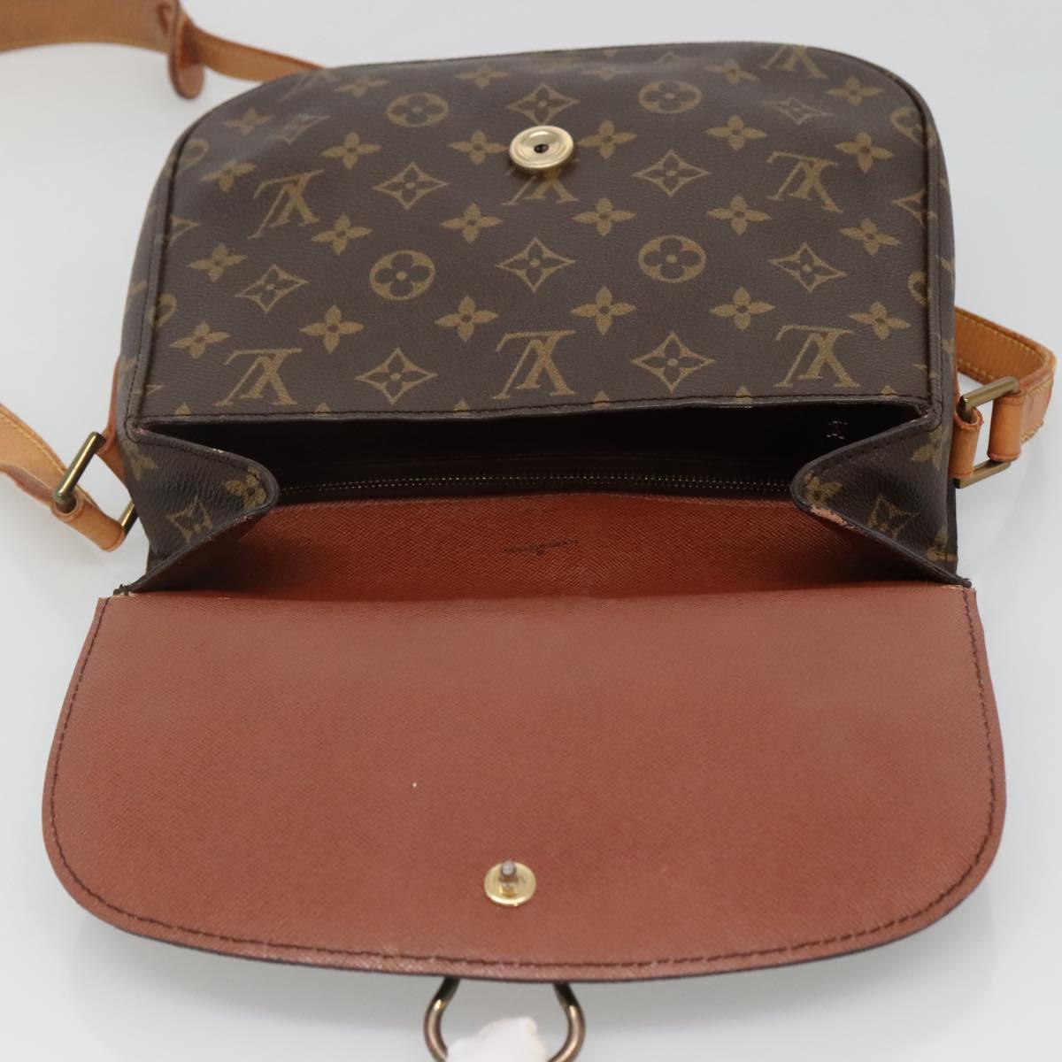 LOUIS VUITTON Monogram Monogram Saint Cloud GM Shoulder Bag M51242 Auth 138379