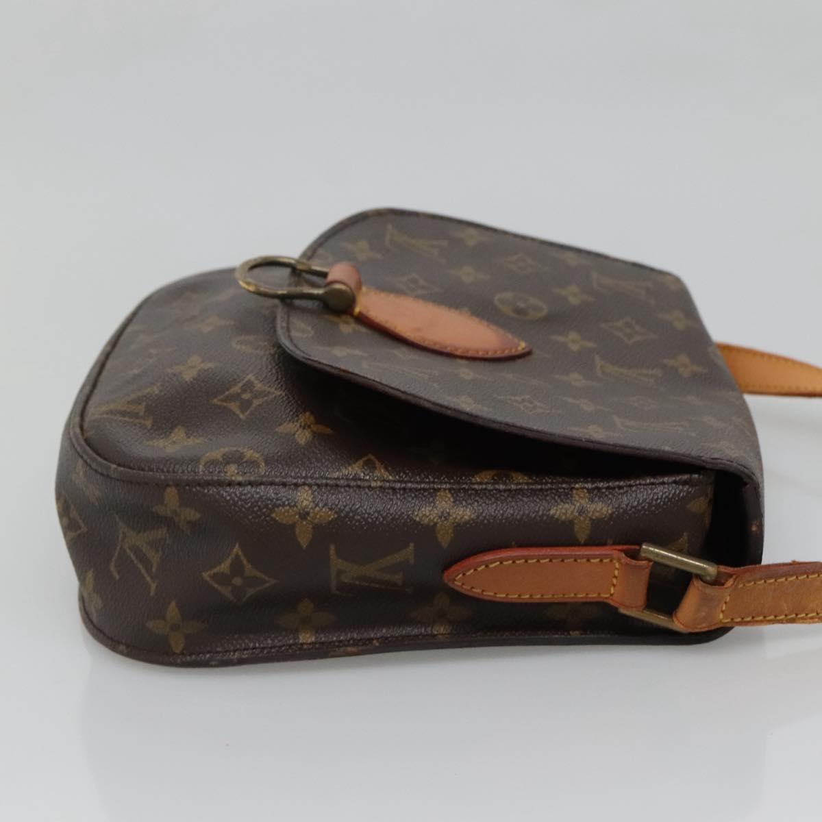 LOUIS VUITTON Monogram Monogram Saint Cloud GM Shoulder Bag M51242 Auth 138379