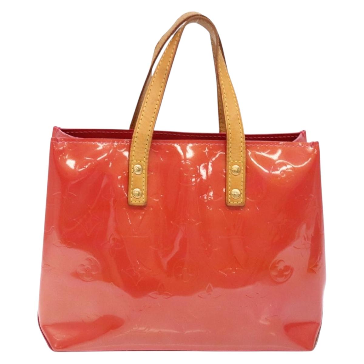 LOUIS VUITTON Monogram Vernis Reade PM Hand Bag Fran Boise M9132F LV Auth 138399