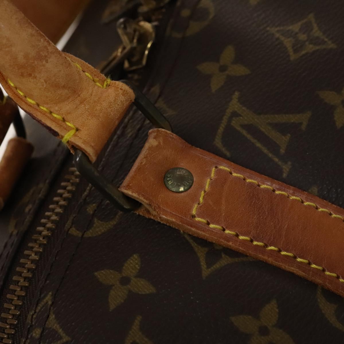 LOUIS VUITTON Monogram Keepall 50 Boston Bag M41426 LV Auth 138405
