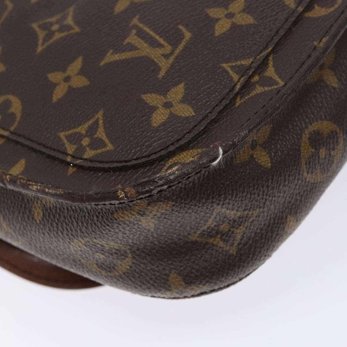 LOUIS VUITTON Monogram Saint Cloud MM Shoulder Bag M51243 LV Auth 138428