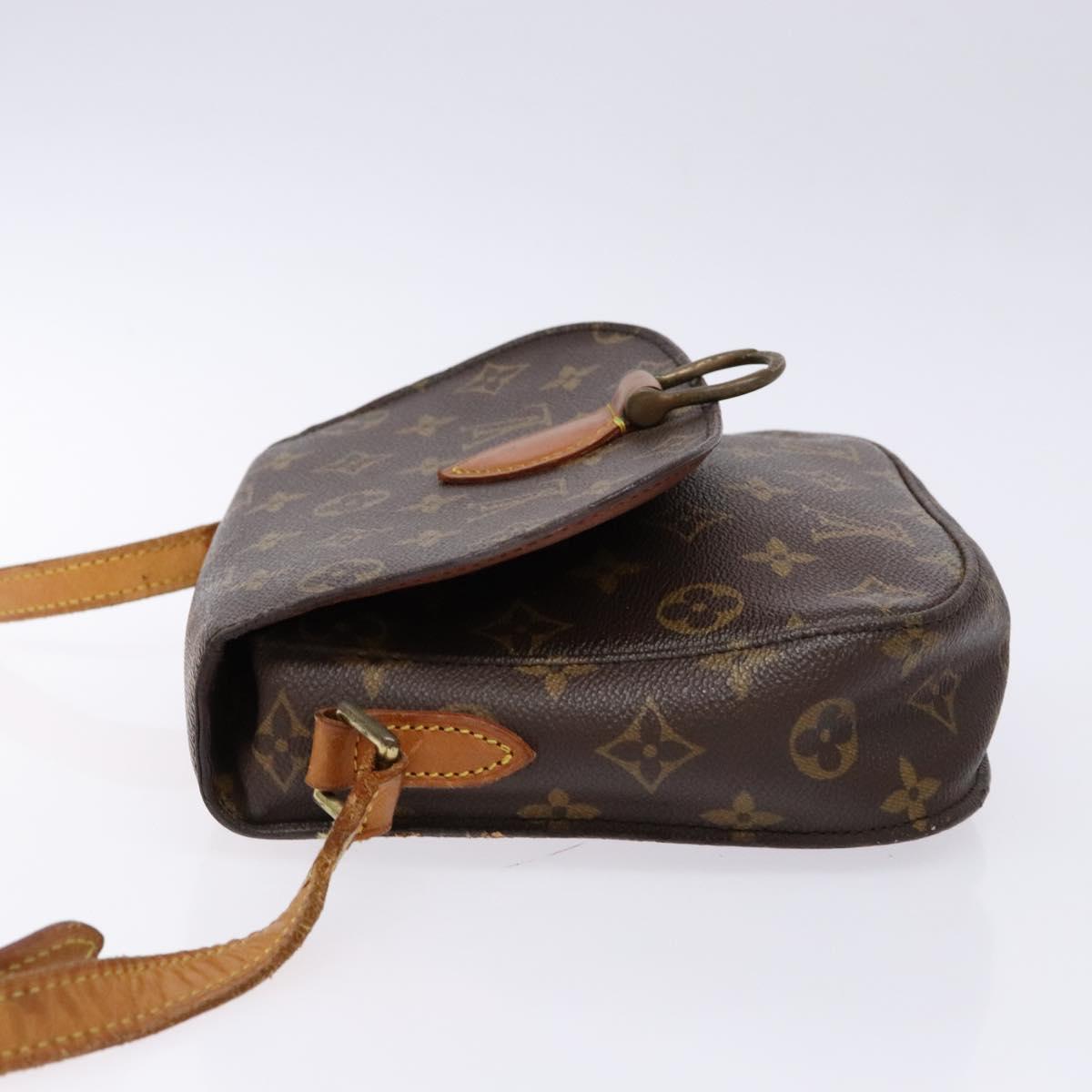 LOUIS VUITTON Monogram Saint Cloud MM Shoulder Bag M51243 LV Auth 138428