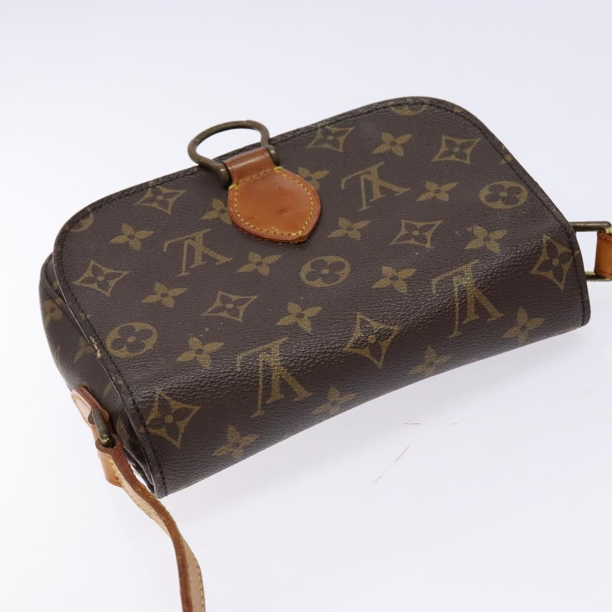 LOUIS VUITTON Monogram Saint Cloud MM Shoulder Bag M51243 LV Auth 138428