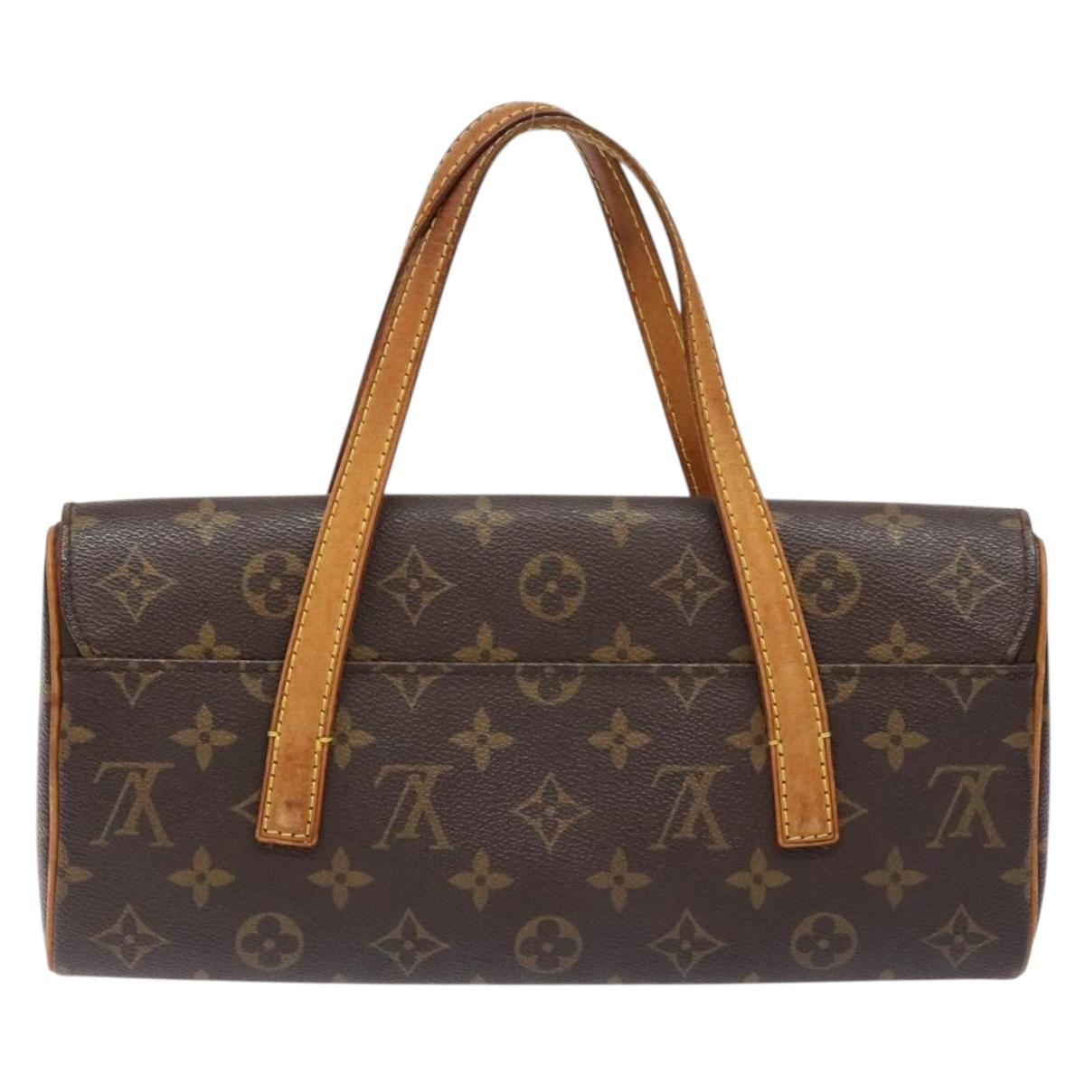 LOUIS VUITTON Monogram Sonatine Hand Bag M51902 LV Auth 138433