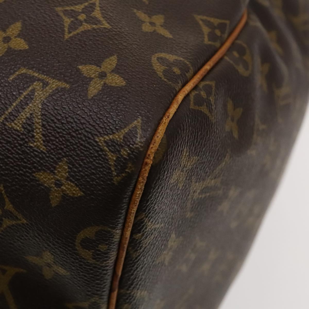 LOUIS VUITTON Monogram Keepall 55 Boston Bag M41424 LV Auth 138434
