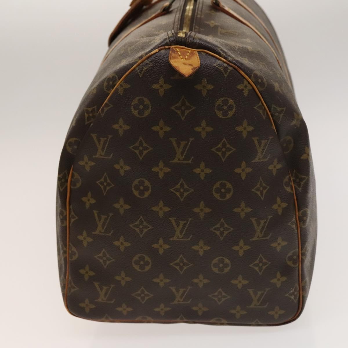 LOUIS VUITTON Monogram Keepall 55 Boston Bag M41424 LV Auth 138434
