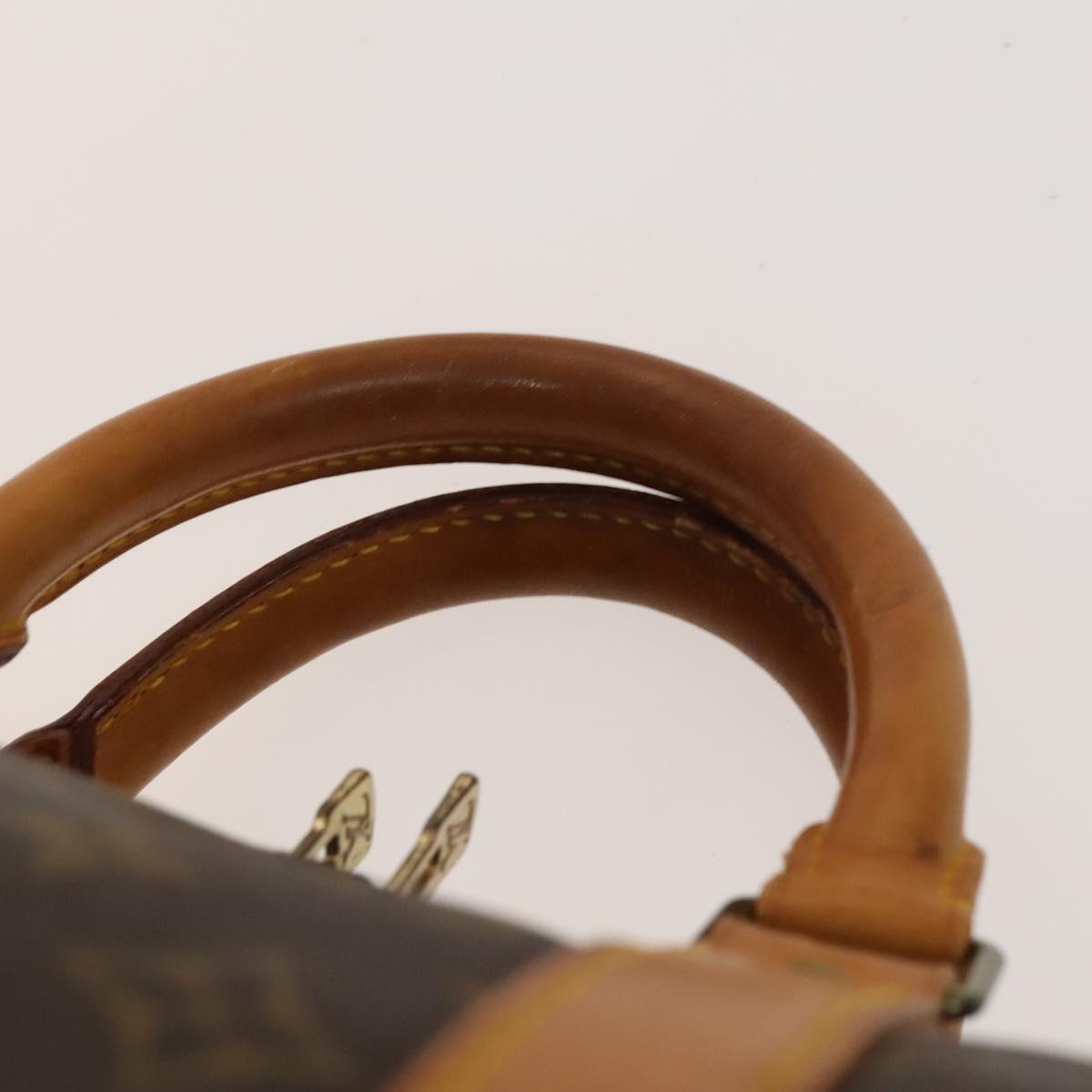 LOUIS VUITTON Monogram Keepall 55 Boston Bag M41424 LV Auth 138434