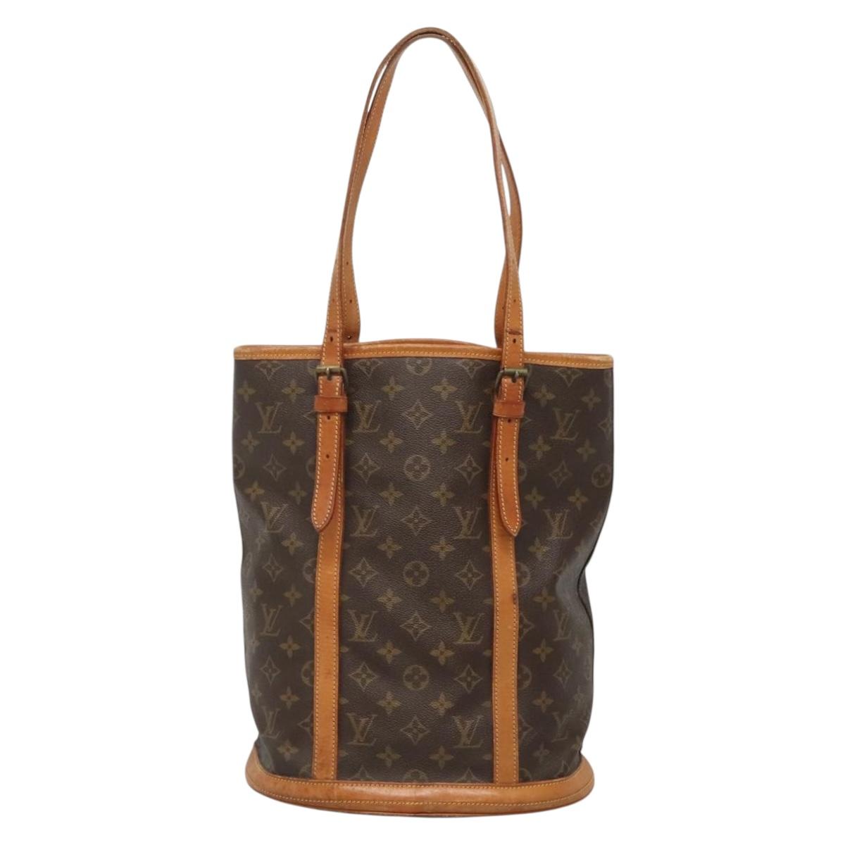 LOUIS VUITTON Monogram Bucket GM Shoulder Bag Vintage M42236 LV Auth 138435