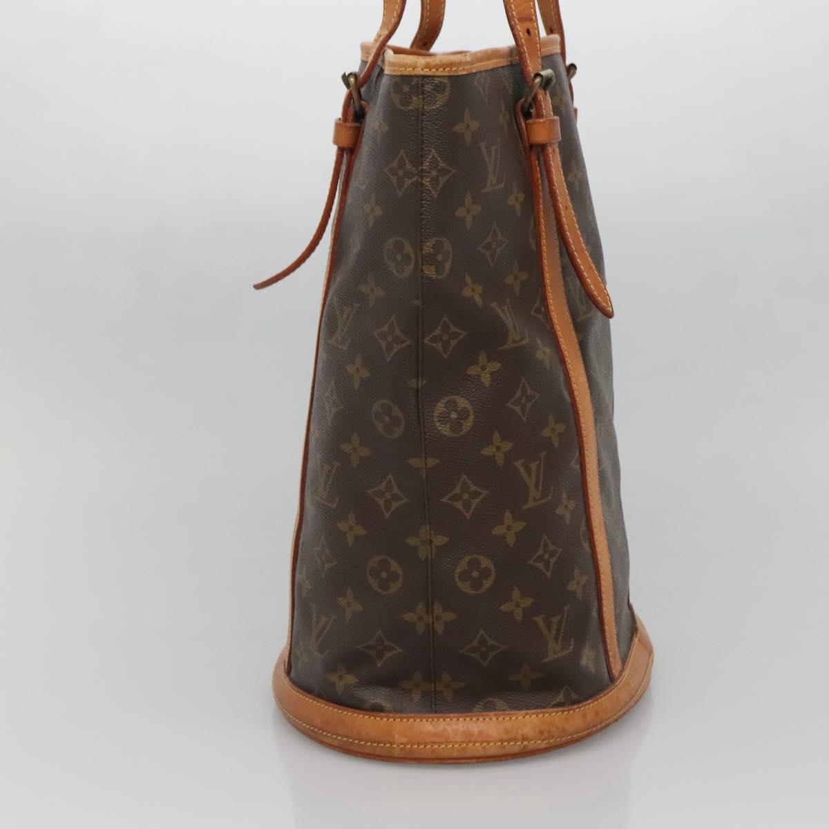 LOUIS VUITTON Monogram Bucket GM Shoulder Bag Vintage M42236 LV Auth 138435