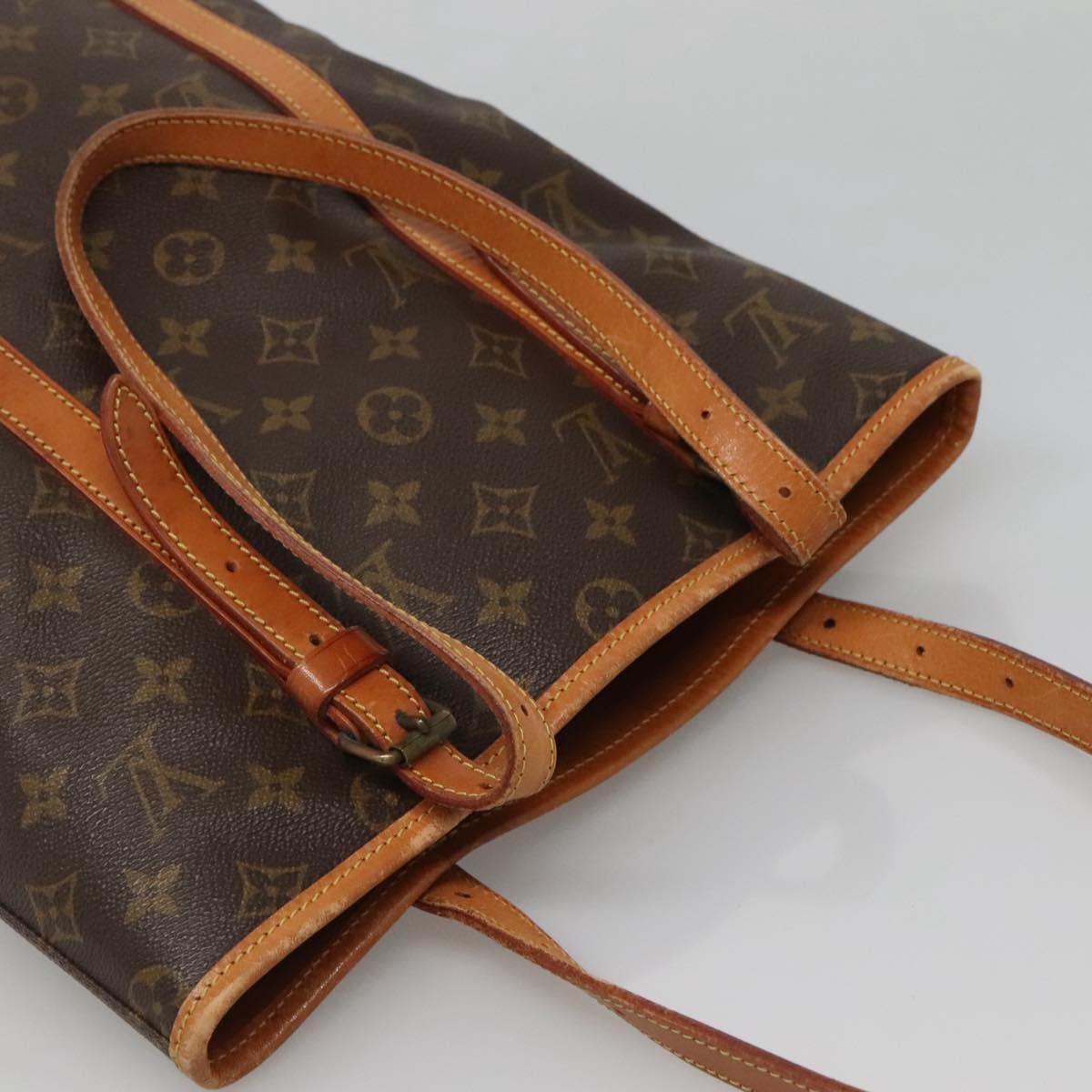 LOUIS VUITTON Monogram Bucket GM Shoulder Bag Vintage M42236 LV Auth 138435