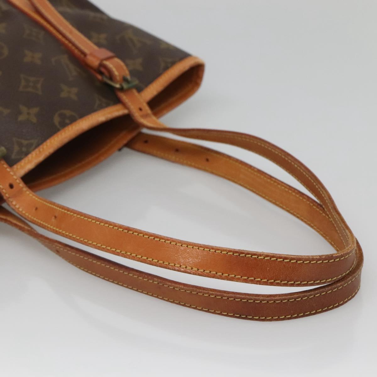LOUIS VUITTON Monogram Bucket GM Shoulder Bag Vintage M42236 LV Auth 138435