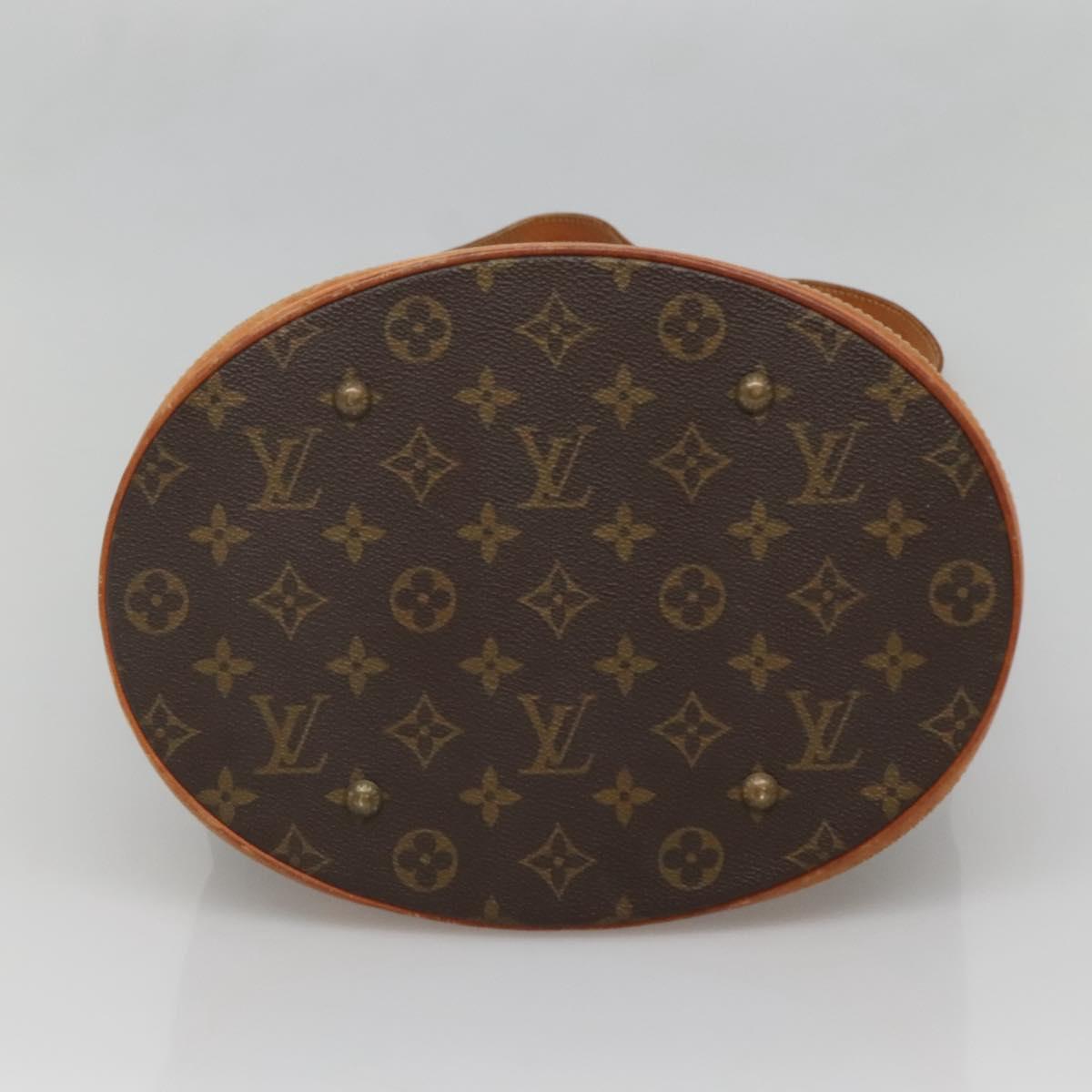 LOUIS VUITTON Monogram Bucket GM Shoulder Bag Vintage M42236 LV Auth 138435