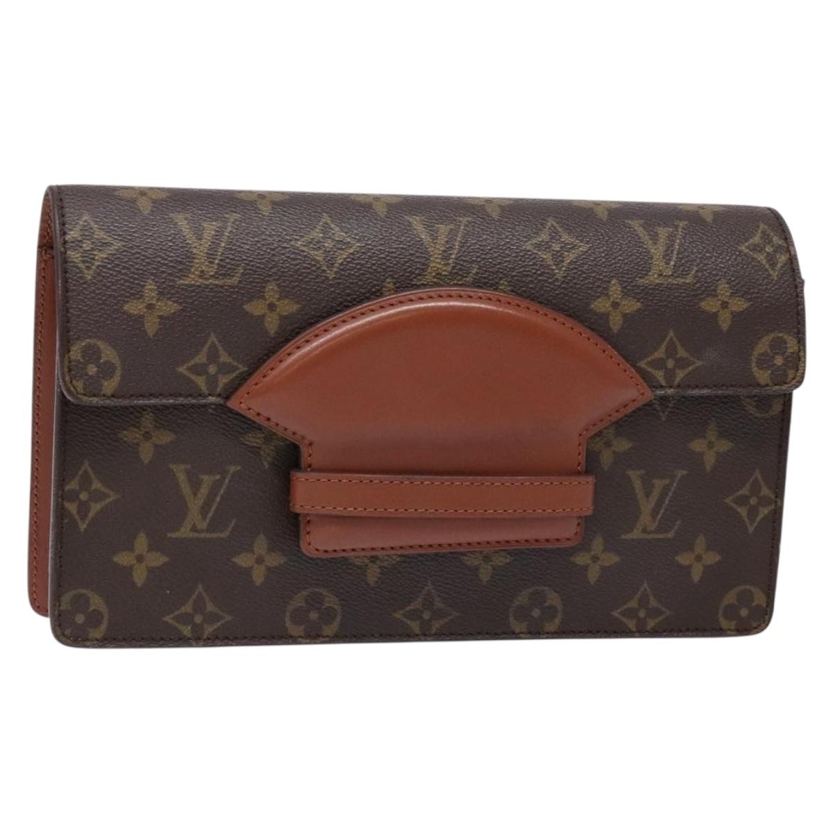 LOUIS VUITTON Monogram Chaillot Clutch Bag M51786 LV Auth 138442