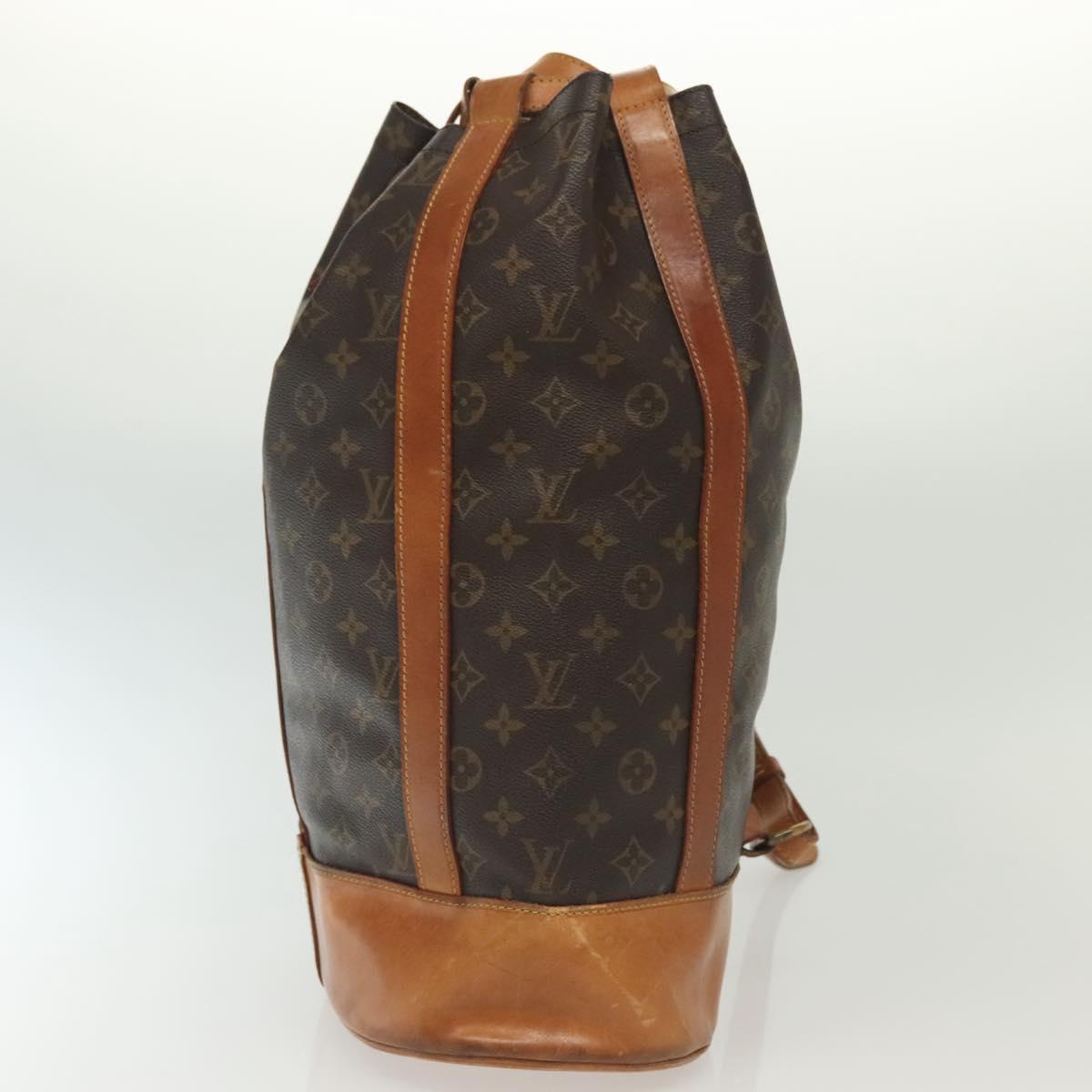 LOUIS VUITTON Monogram Randonnee GM Shoulder Bag M42244 LV Auth 138443
