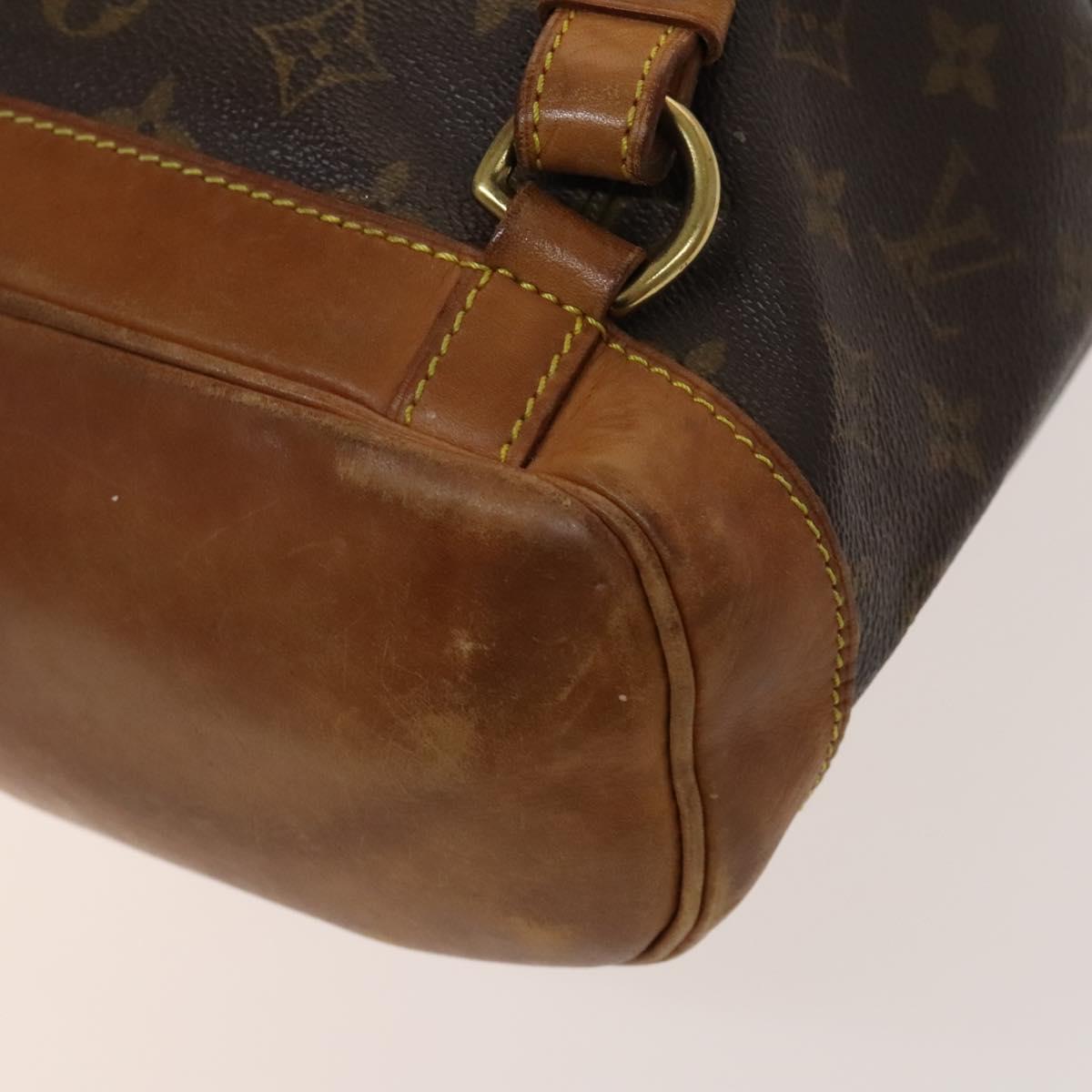 LOUIS VUITTON Monogram Montsouris MM Backpack M51136 LV Auth 138444
