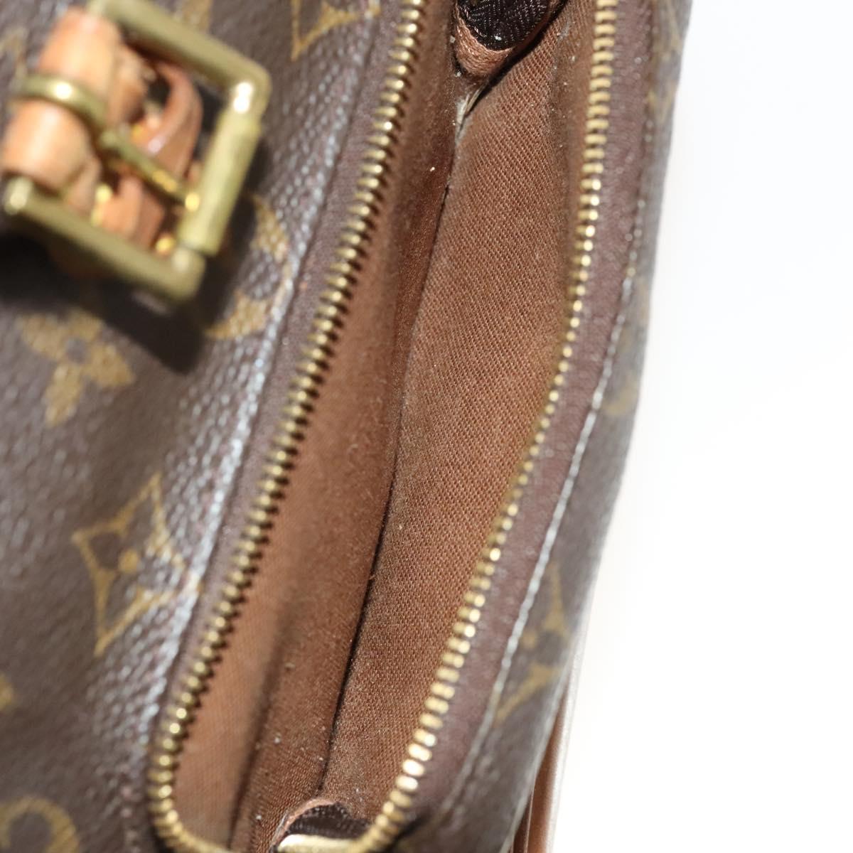 LOUIS VUITTON Monogram Montsouris MM Backpack M51136 LV Auth 138444