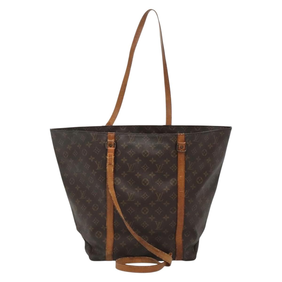 LOUIS VUITTON Monogram Sac Shopping GM Tote Bag M51110 LV Auth 138468