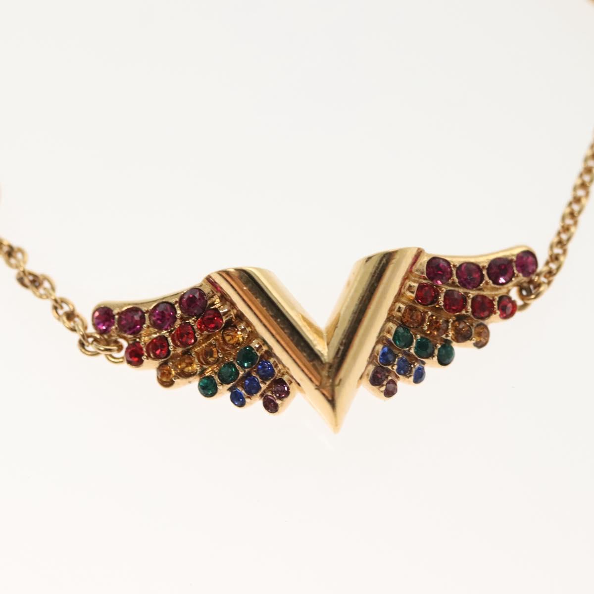 LOUIS VUITTON Brassley Essential V California Bracelet Gold M69580 Auth 138494
