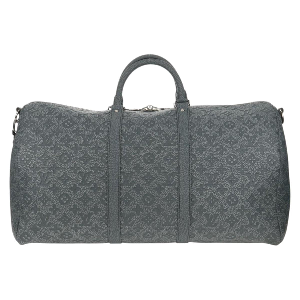 LOUIS VUITTON Taurillon Climbing Keepall Bandouliere 50 Bag M20901 Auth 138514SM