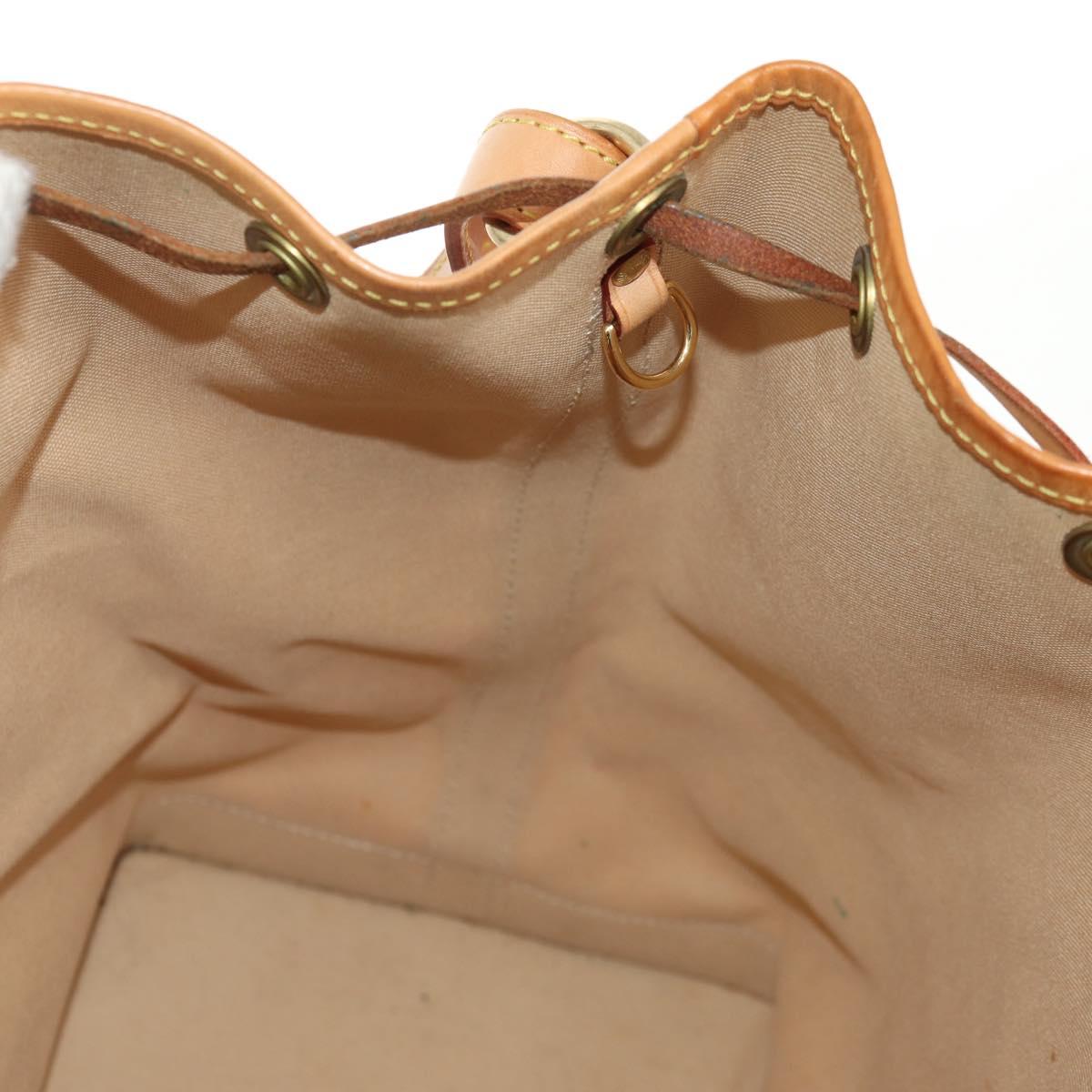 LOUIS VUITTON Damier Azur Noe Shoulder Bag N42222 LV Auth 138518V